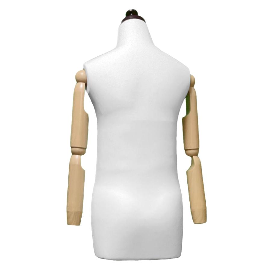 和装トルソー 可動腕 ホワイト 着付け練習用ボディ 和装ボディ 腕付
