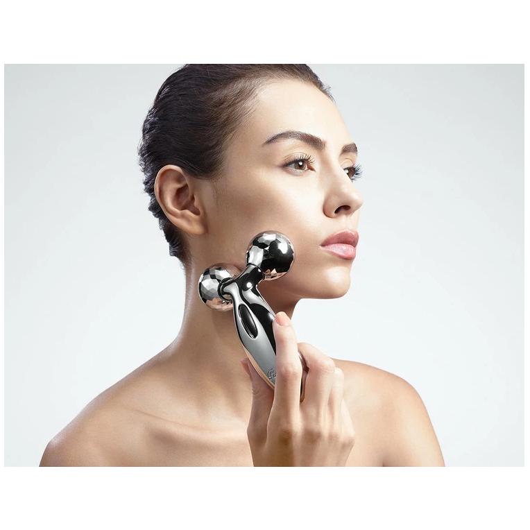 Refa 美顔ローラー メタル製 3ボール リファカラットレイフェイス