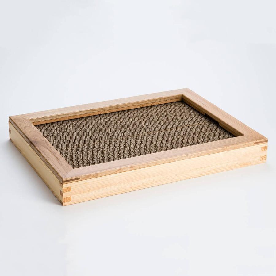 nekozuki ねこずき 爪とぎ 猫 がりがりボード 木製 Amazon | nekozuki