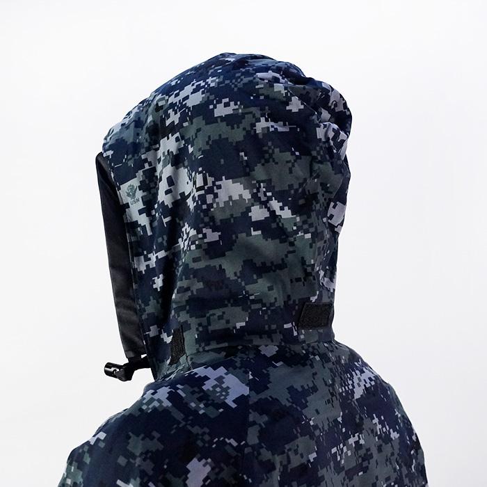ゴアテックスジャケット U.S.NAVY NWU BLUEBELLY GORETEX PARKA ECWCS