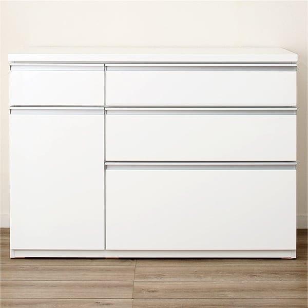 ニトリ（NITORI） 幅120 キッチンカウンター(キュリー2 120CT WH