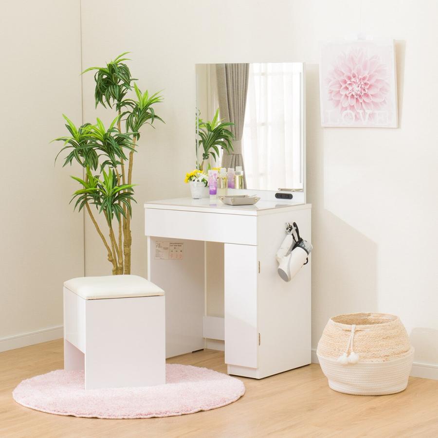 ニトリ（NITORI） 一面鏡ドレッサー(OS331 LED WH) : ニトリ Yahoo!店