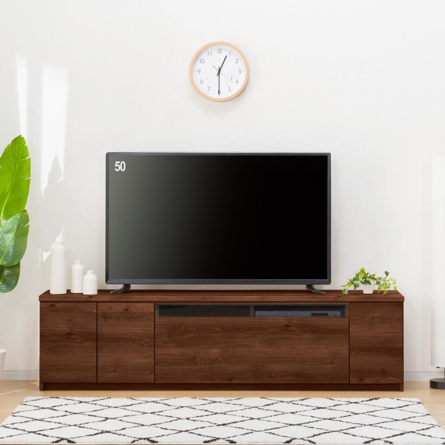 ニトリ（NITORI） ワイドローボード（W180 ハイタイプ BR） テレビ台