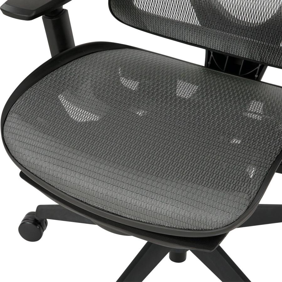 ニトリ（NITORI） オフィスチェア(OC707 エラストマーメッシュ GY