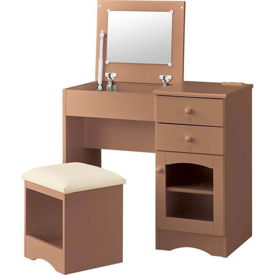 ニトリ（NITORI） デスクドレッサー(DR011 MBR) : ニトリ Yahoo!店