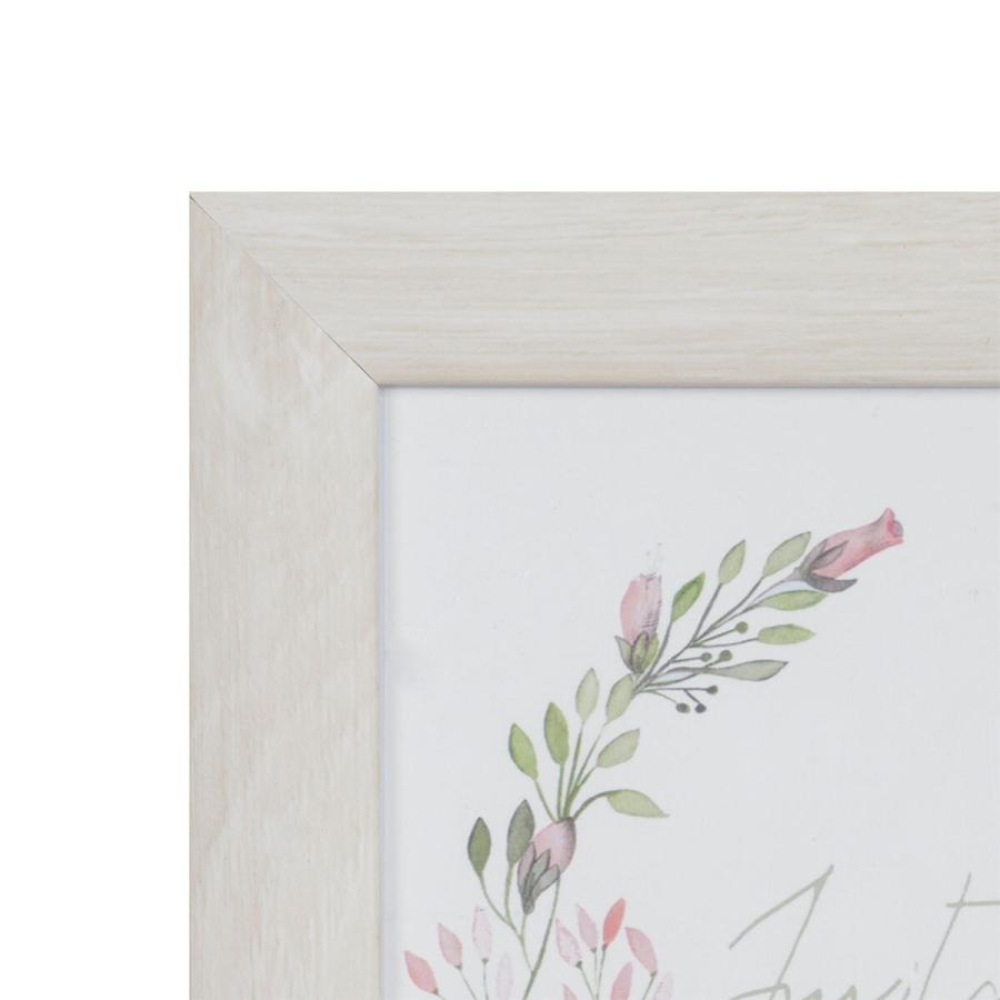 フォトフレーム、アルミ三角ゴールド、トップフレーム5白、ニトリ樹脂