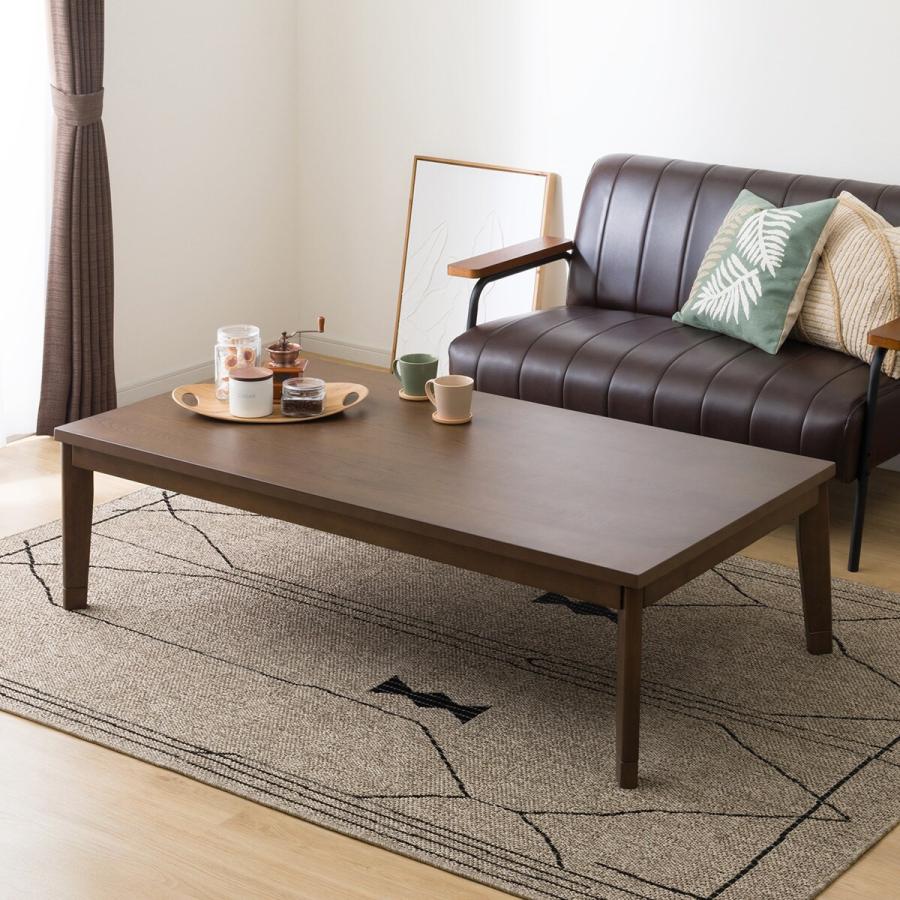 ニトリ（NITORI） 継脚付き長方形リビングこたつ(WW01 150 MBR