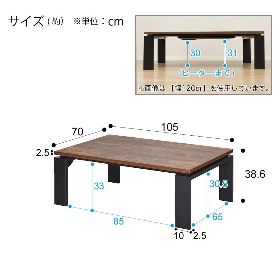 ニトリ（NITORI） フラットヒーター付きリビングこたつソファセット