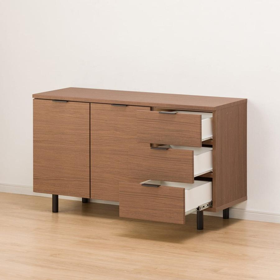 ニトリ（NITORI） サイドボード(エトナ 120SBR MBR) リビング収納