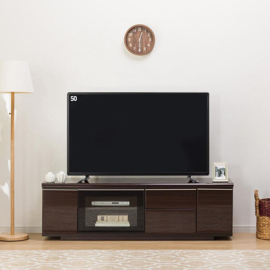 ニトリ（NITORI） 幅150 光沢のある木目模様が美しいローボード