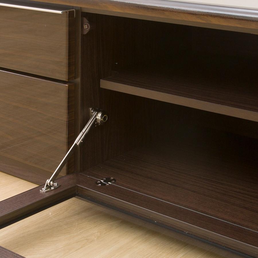 ニトリ（NITORI） 幅175 光沢のある木目模様が美しいローボード