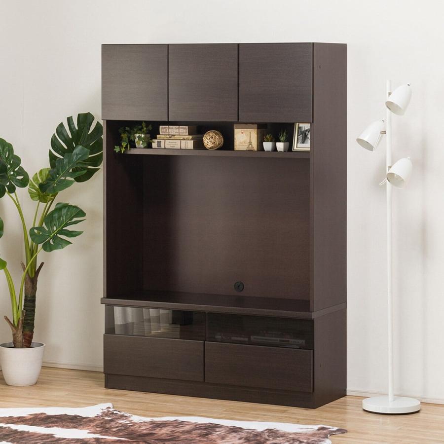 ニトリ（NITORI） 壁面ユニット(TVボード Nウォーレン 120セット DBR