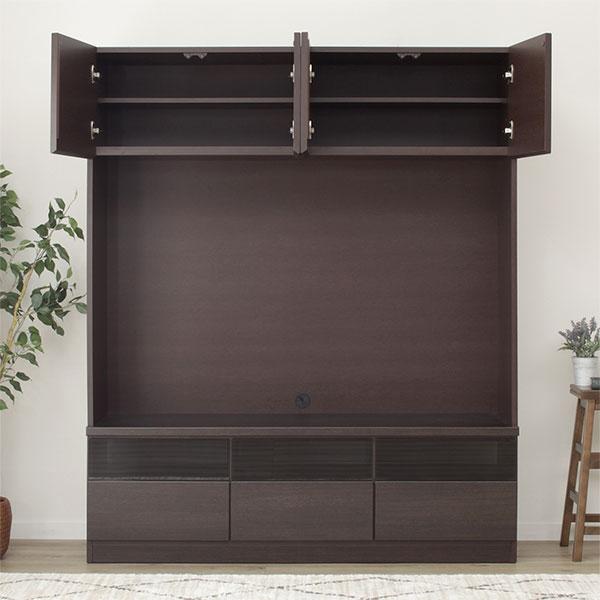 ニトリ（NITORI） 上置き付き壁面ユニットTVボード(ウォーレン 150