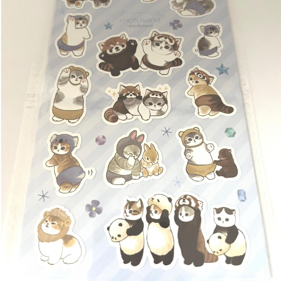 mofusand キャラクターシール 2シートセット mofusand モフサンド