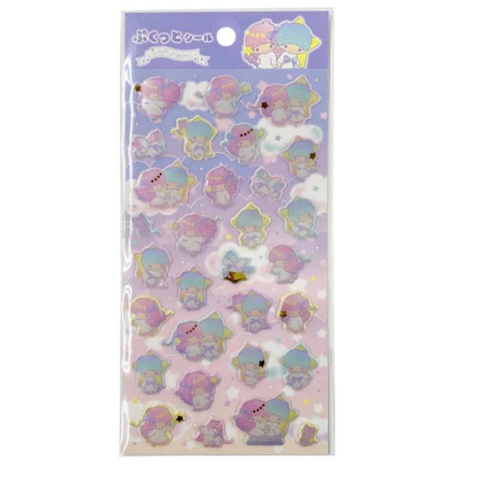ぷくっとシール リトルツインスターズ キキララ サンリオ 日本 シール