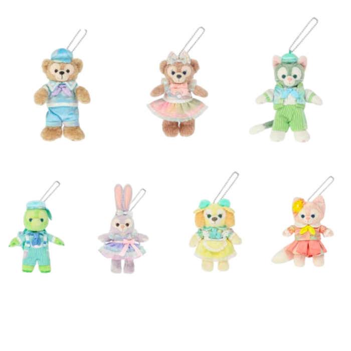 ダッフィー カラフルハピネス ぬいぐるみチャーム コンプリートセット