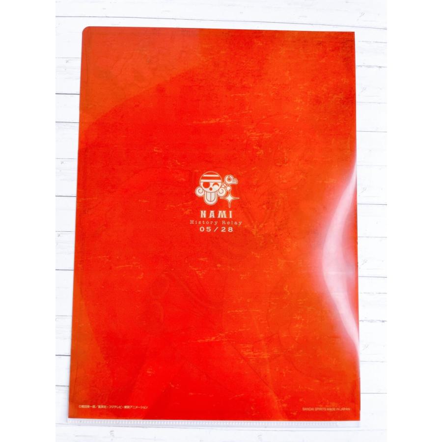 ☆ 一番くじ ワンピース ONE PIECE メモリアルログ G賞 A4 クリア