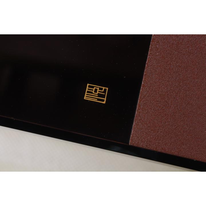 輪島塗 乾漆椿蒔絵蒔絵 座卓 (座敷机) □浜高悦郎 : 西川美術ショップ