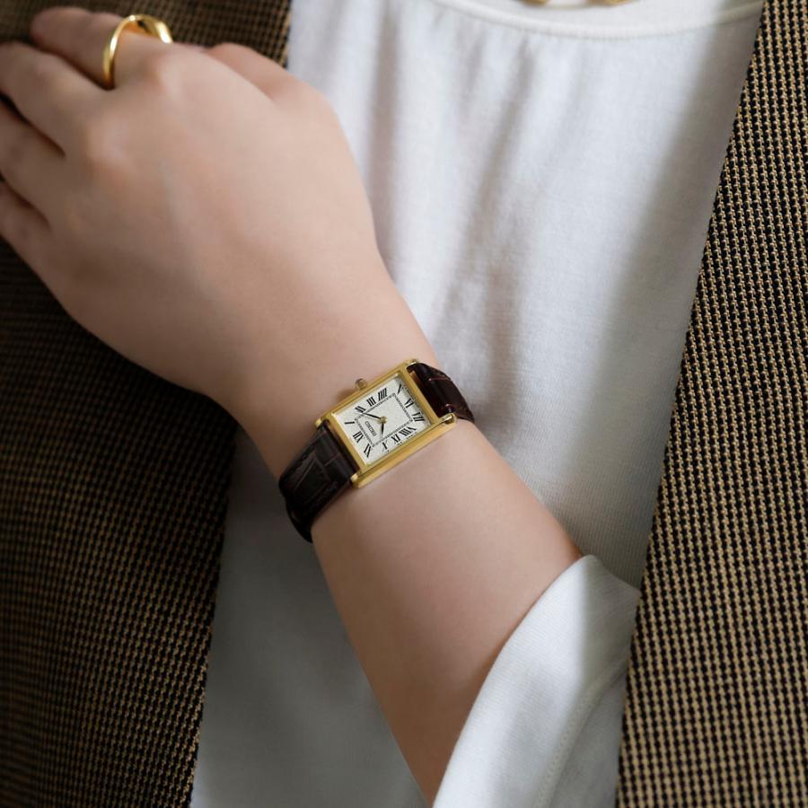 セイコー ナノユニバース コラボ 腕時計 レディース 未使用 レザー