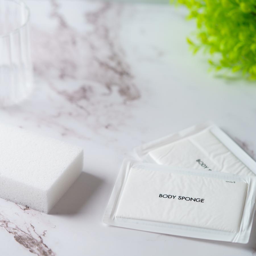 ボディスポンジ 業務用 500個 使い捨て 個包装 海綿 圧縮スポンジ