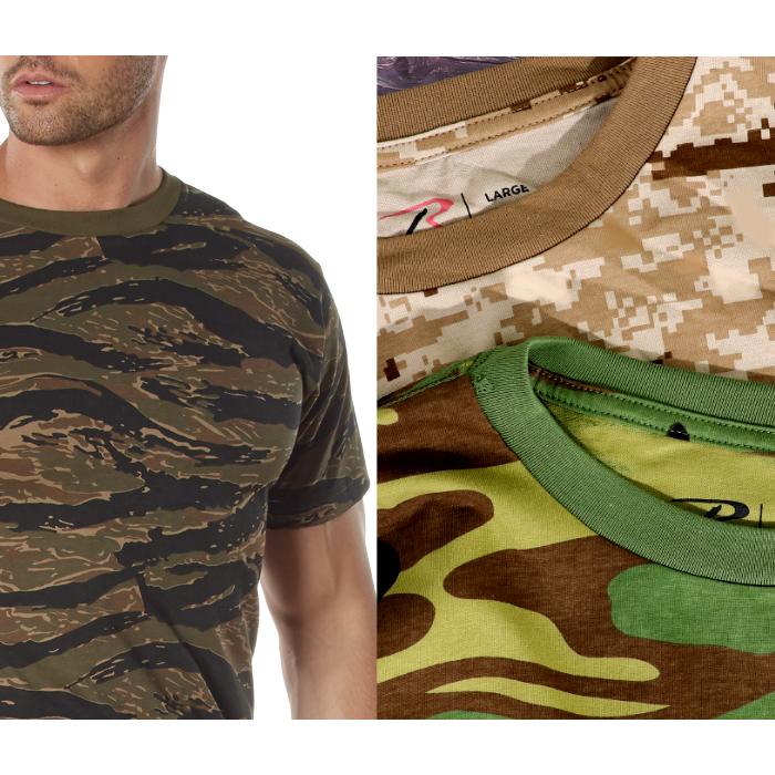 ROTHCO（ロスコ） ROTHCO Tシャツ 半袖 コットン 迷彩 メンズ カモ柄