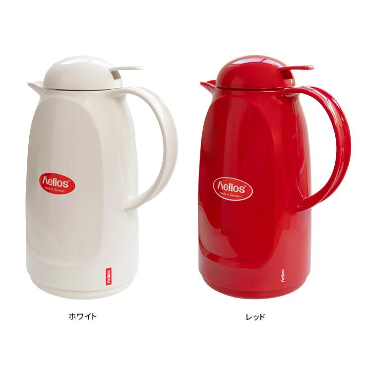 helios リラックス プッシュ 1L 新ロゴ仕様 （ガラス魔法瓶 卓上魔法瓶