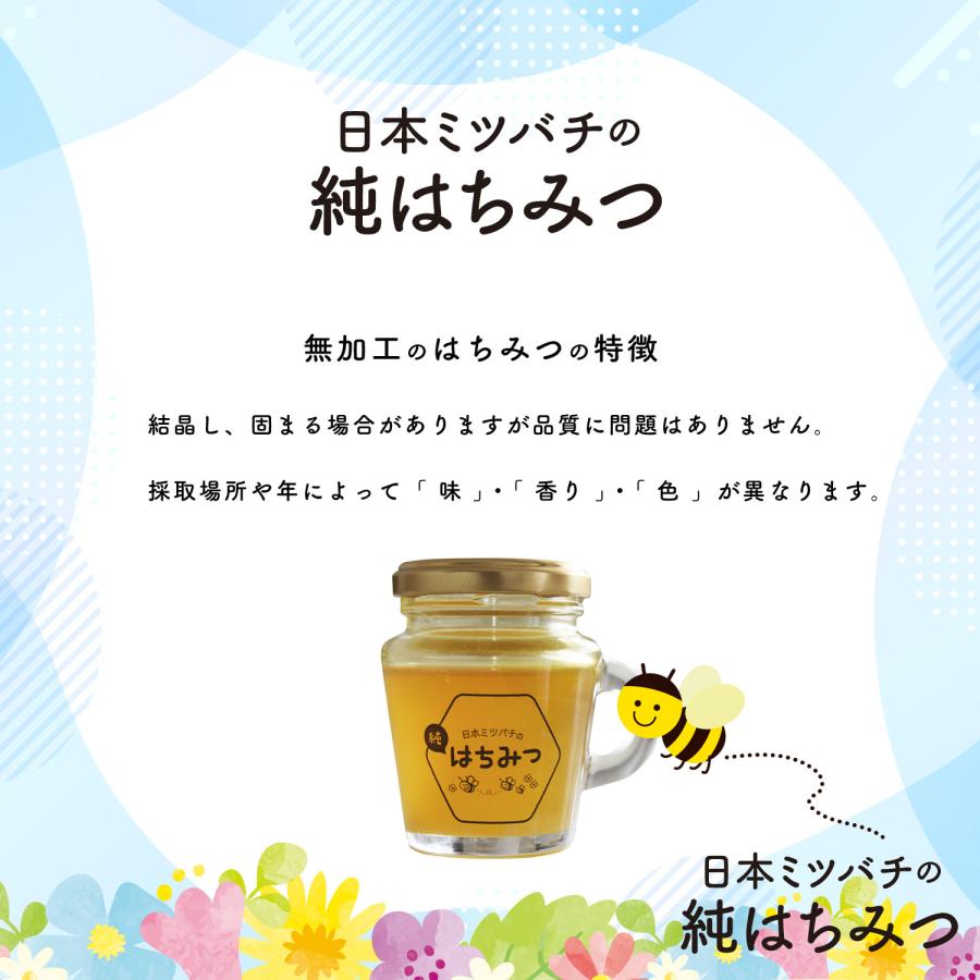国産はちみつ 日本ミツバチから抽出した様々な花の蜜 百花蜜 非加熱 幻