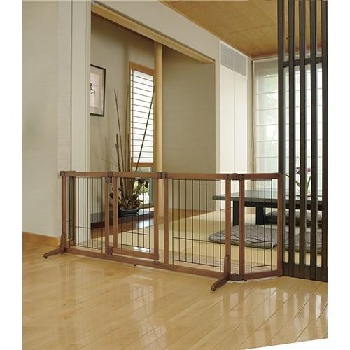 リッチェル（Richell） ペット用木製おくだけドア付きゲート Lサイズ