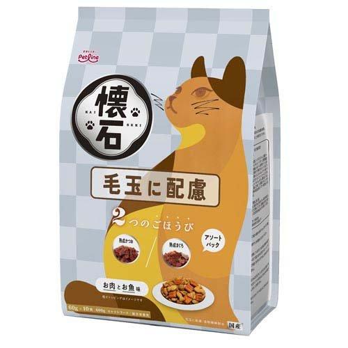 懐石 2つのごほうび 毛玉に配慮 猫用 ( 600g )/ : 爽快ドラッグ - 通販