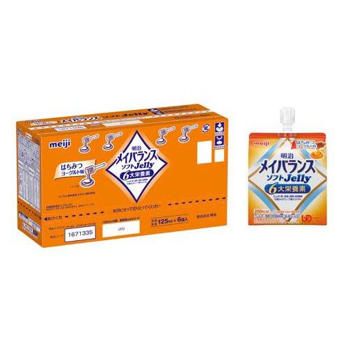 明治 メイバランス ソフトゼリー はちみつヨーグルト味 ( 125ml×6個入