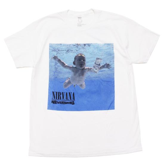 NIRVANA ニルヴァーナ 半袖Tシャツ バンドT NEVERMIND S/S TEE