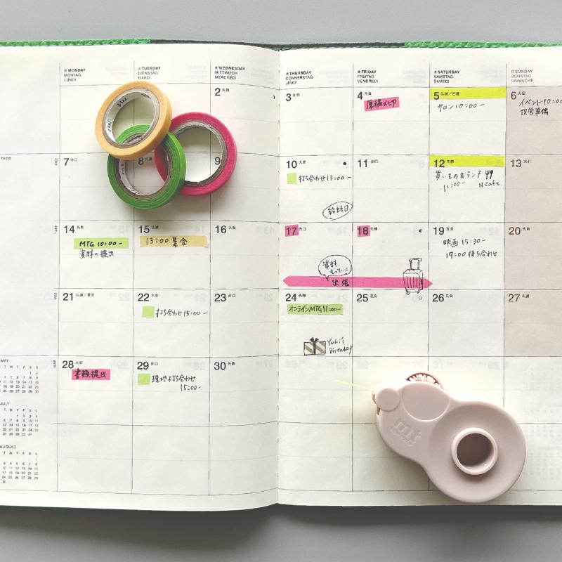 mt（エムティー） マスキングテープ トレハリ 詰替用テープセット