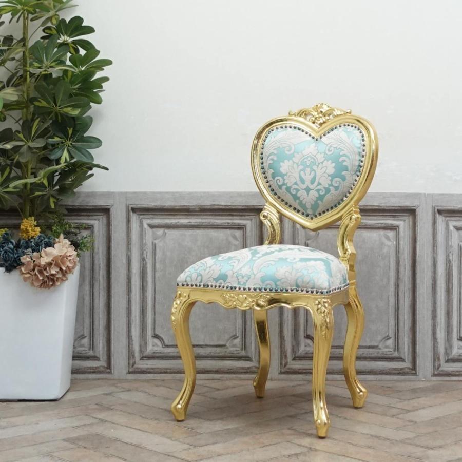 ダイニングチェア アンティーク ロココ調 おしゃれ家具 美品 在庫4点