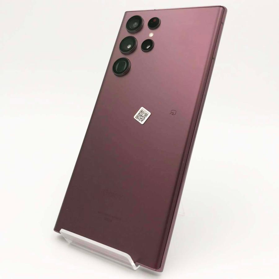 SAMSUNG Galaxy S22 Ultra SCG14 バーガンディ
