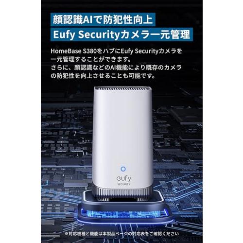 Anker Eufy HomeBase S380 Security シリーズ対応/顔認識/AI技術