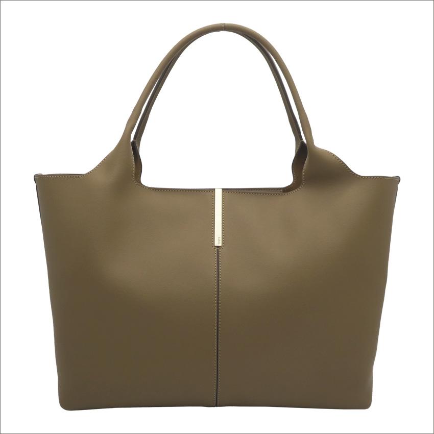 TOD'S（トッズ） レザー ショッピング バッグ ミディアム-スモール