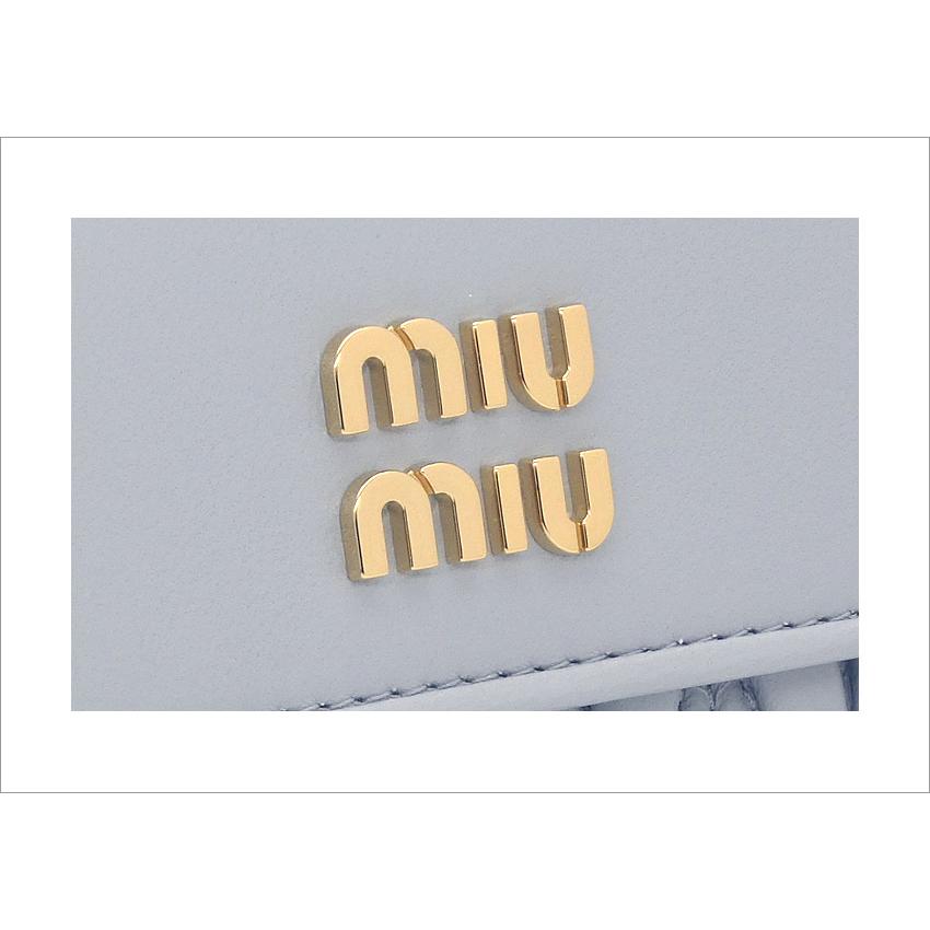 miu miu（ミュウミュウ） マテラッセレザー 財布 5ML002_2FPP_F0591