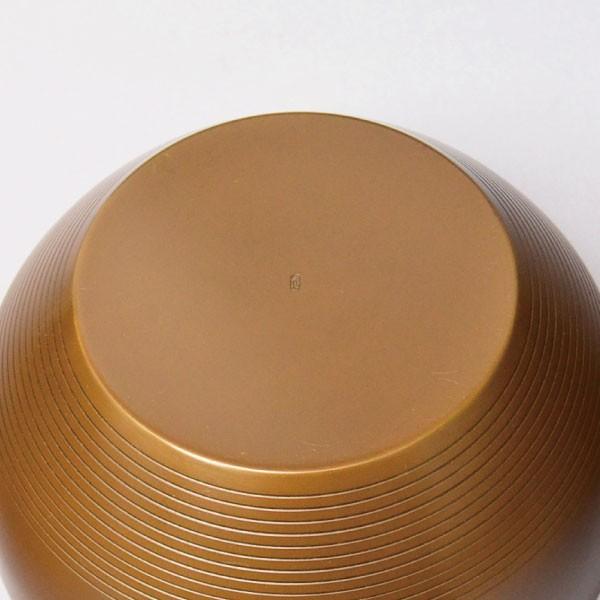 一ノ瀬宗也作 唐銅 コマツナギ彫 建水 一ノ瀬宗也作 唐銅 コマツナギ彫