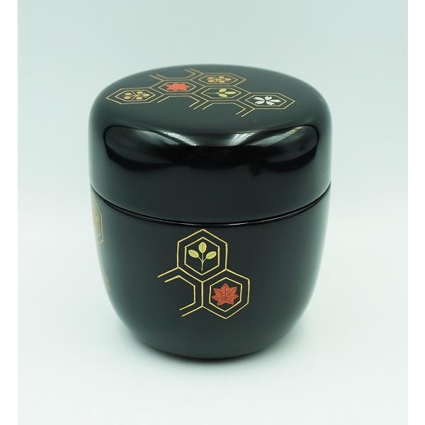 茶道具 黒漆 棗 時代箱付 V 9031 茶道具 黒漆 棗 時代箱付 V 9031