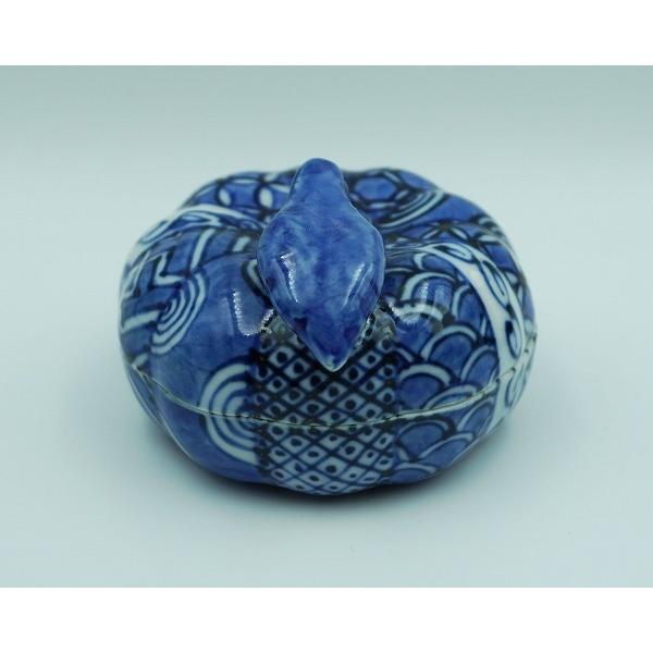 茶道具 香合 香合 蜜柑 高野昭阿弥 木箱 : 新古茶道具 さかい ヤフー店