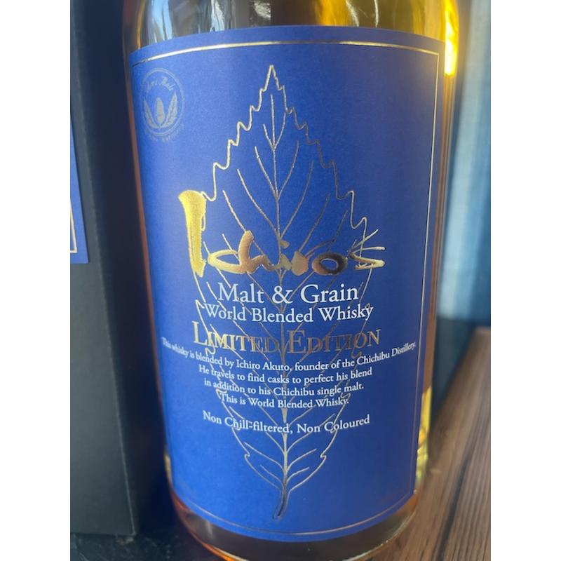 イチローズモルト リミテッドエディション 700ml モルト＆グレーン 青