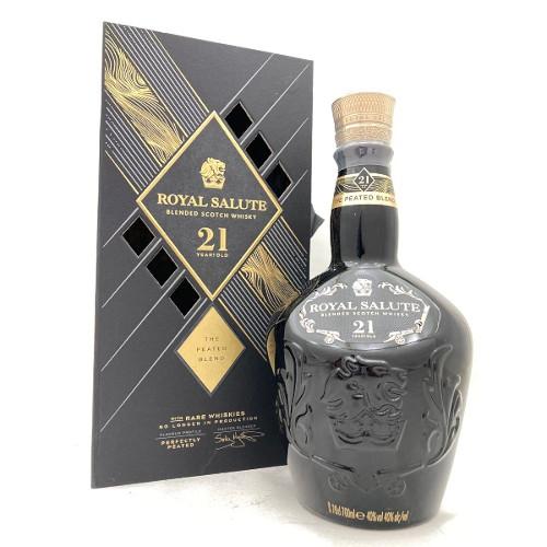 ロイヤルサルート 21年 ピーテッドブレンド 700ml 直輸入 : 酒の