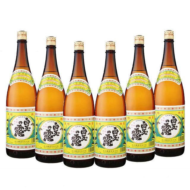 白玉の露 白玉の露 芋焼酎 25度 1800ml×6本(P箱で発送)【魔王の地元