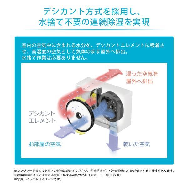 ダイキン（DAIKIN） 除湿機 小型 カライエ デシカント式 家庭用