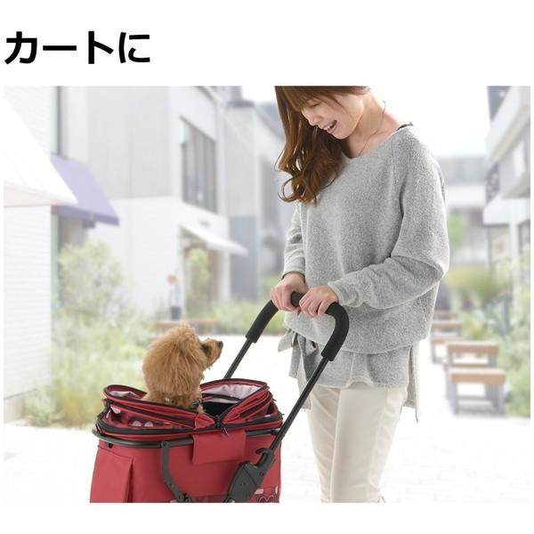 リッチェル（Richell） 犬 カート ペットカート ミニモ グレー 分離式