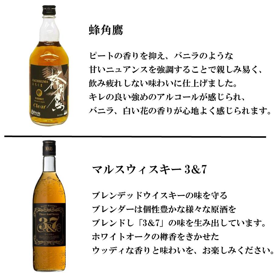 ウイスキーセット 国産 ウイスキー 5種セット 飲み比べ 一部地域送料