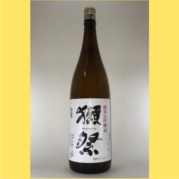 獺祭 【2025年12月】 純米大吟醸 45 1800ml : 酒のとんだ - 通販