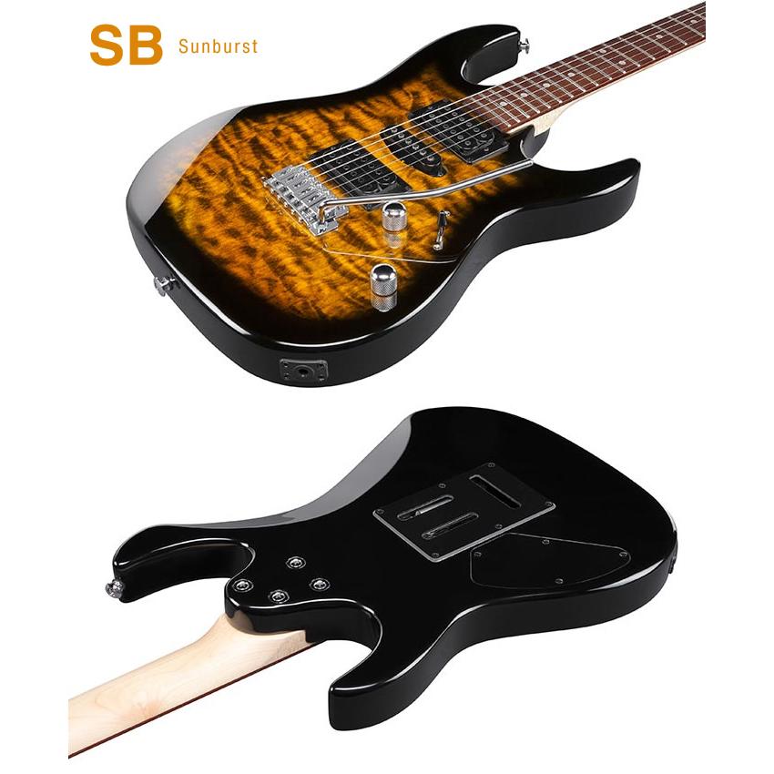 Ibanez エレキギター GRX70QA-SB ソフトケース付 M2045 Ibanez GIO