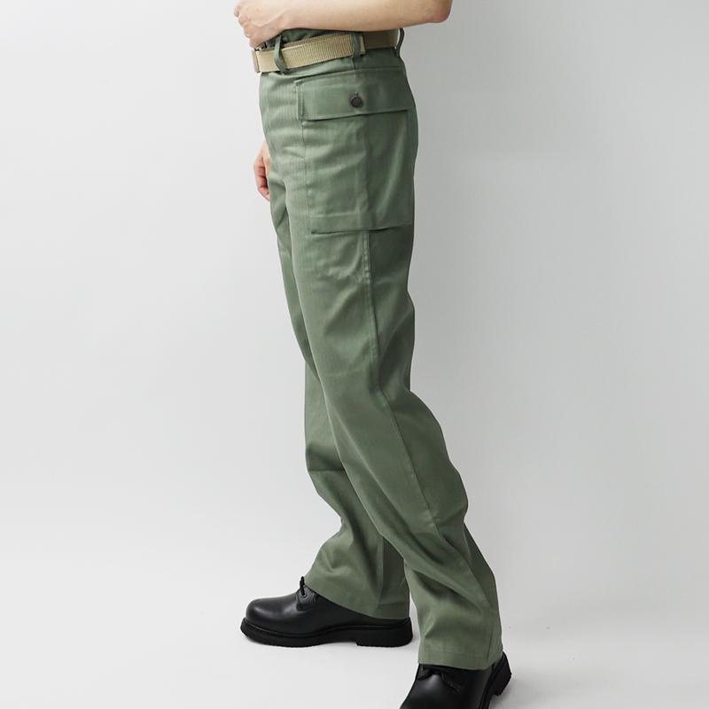 アメリカ軍. HBT M43トラウザーズ[復刻品] アメリカ 米軍 US WW2 新品