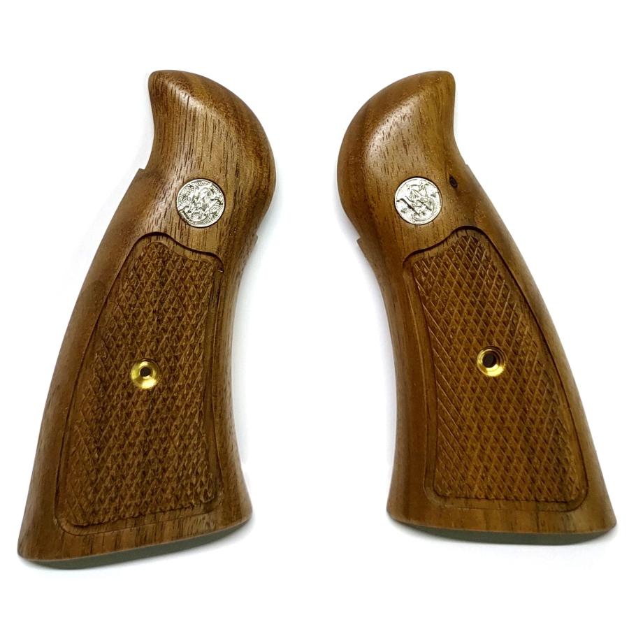 S&W社 純正 Nフレーム 木製グリップ L.A.ホビーショップ / 木製